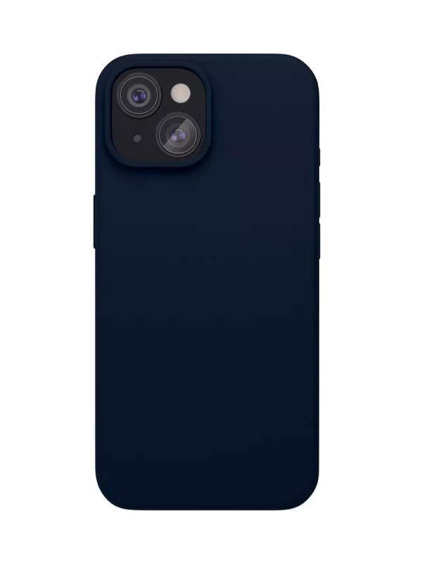 Фото Чехол защитный VLP Aster Case с MagSafe для iPhone 15 Plus, темно-синий Фото Чехол защитный VLP Aster Case с MagSafe для iPhone 15 Plus, темно-синий