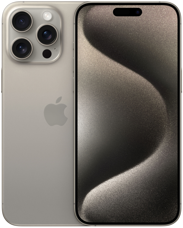 Фото Apple iPhone 15 Pro Max, 256 ГБ, «Титановый бежевый» На фото изображено Apple iPhone 15 Pro Max, 256 ГБ, «Титановый бежевый»