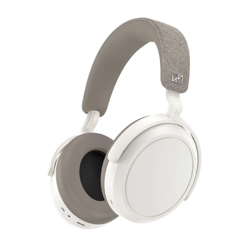 Фото Беспроводные наушники Sennheiser Momentum 4 Wireless, белый На фото изображено Беспроводные наушники Sennheiser Momentum 4 Wireless, белый