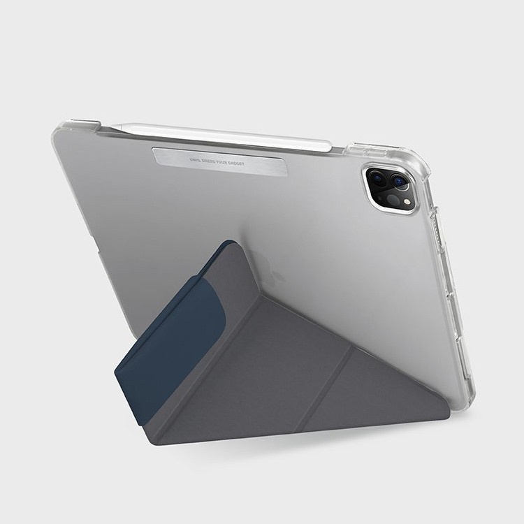 Чехол Uniq для iPad Pro 11 (2022/21) Camden Anti-microbial, синий Чехол Uniq для iPad Pro 11 (2022/21) Camden Anti-microbial, синий